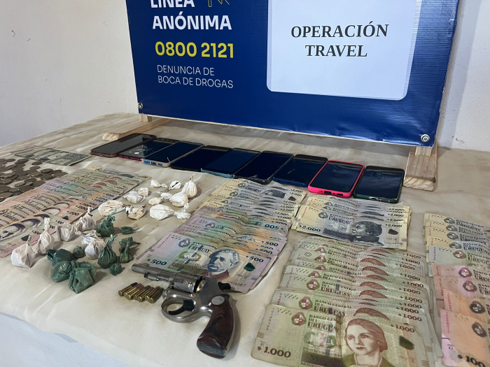 Desarticulan red narco en Artigas vinculada a facción criminal brasileña Desarticulan red narco en Artigas vinculada a facción criminal brasileña
