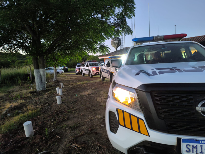 móviles policiales rubo al operativo