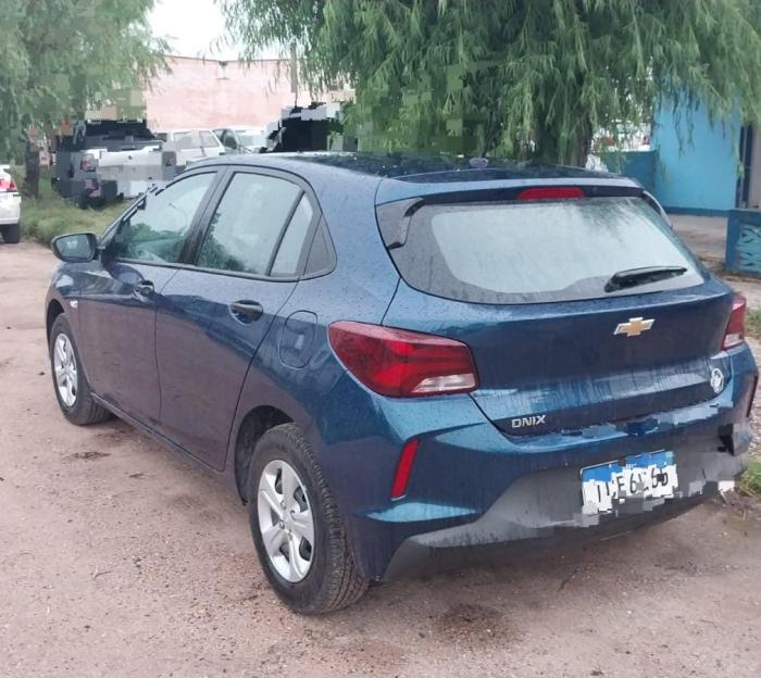 uno de los Vehiculos Recuparados.