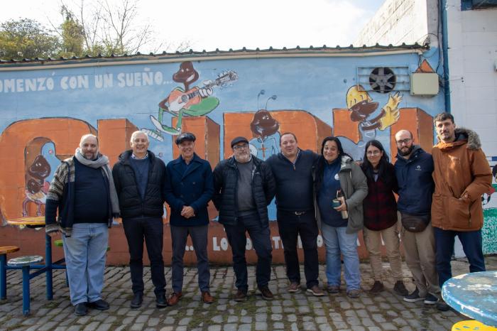 El Ministro del Interior visitó el Movimiento Tacurú y destacó su rol clave en la prevención del del