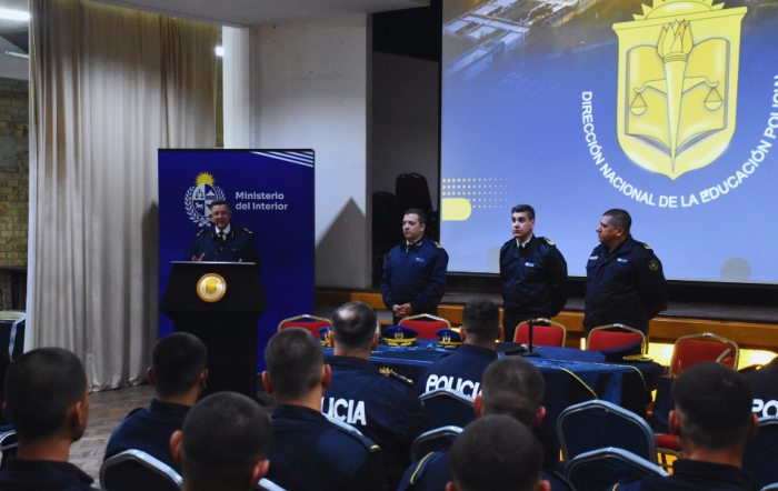 Visita protocolar del director de la Policía Nacional