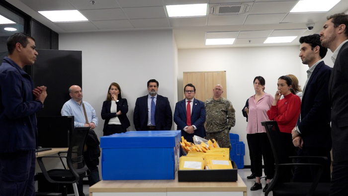 Delegación de la OEA y del BID visitó la Dirección Nacional de Policía Científica Delegación de la OEA y del BID visitó la Dirección Nacional de Policía Científica