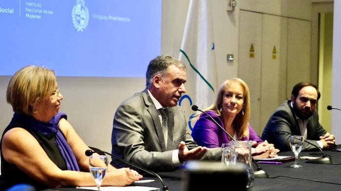 Presidente de la República, Vicepresidenta, Ministro de Desarrollo Social y Presidenta de InMujeres