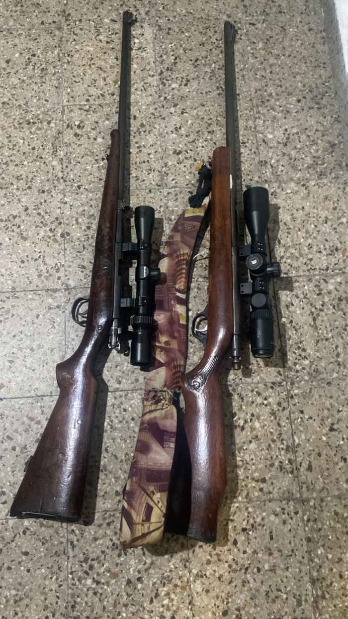 Armas incautadas