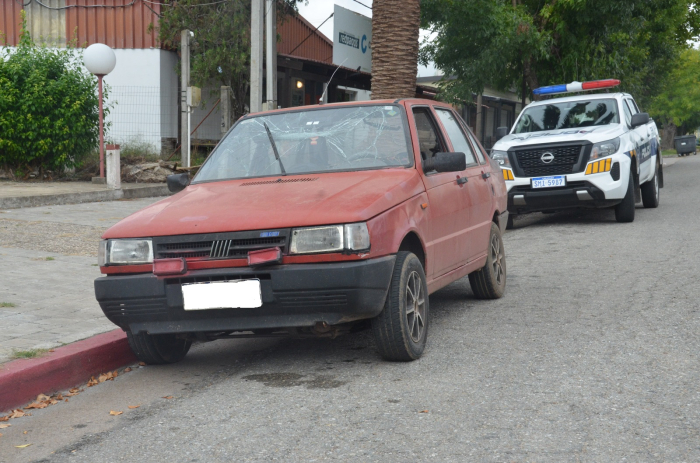Auto hurtado en Lascano interceptado por Seccional 8va