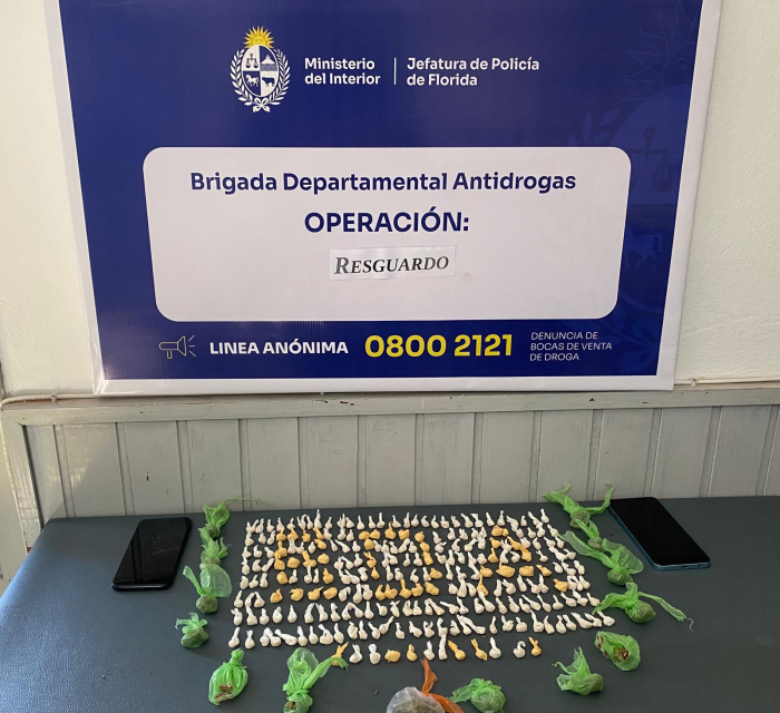 Incautación de Operación Resguardo