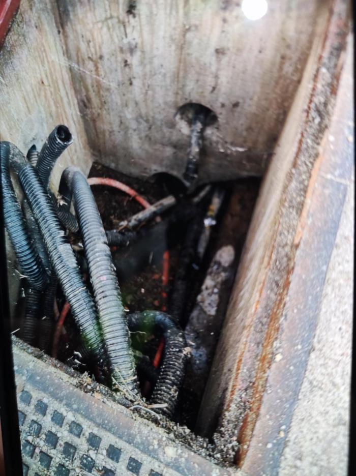 Hurtaron cable perteneciente a una empresa estatal de San José
