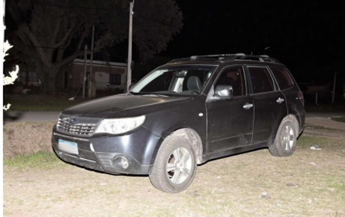 Camioneta recuperada. Rapiña en Ciudad del Plata