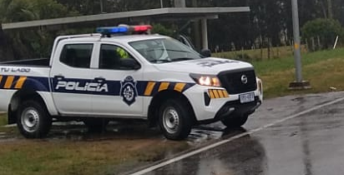 Camioneta policial