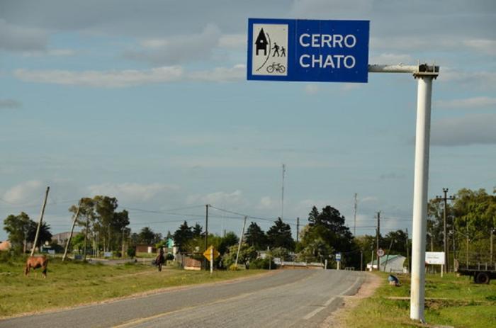 Cartel Carretero de Cerro Chato