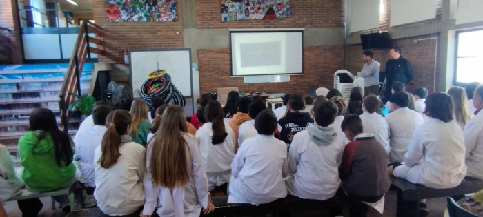 Charla en Escuela N° 116