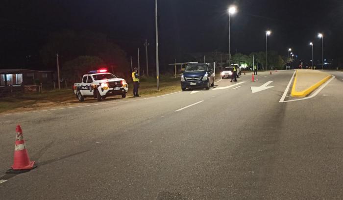 Control noctuno de tránsito de EPIR Norte y BDA
