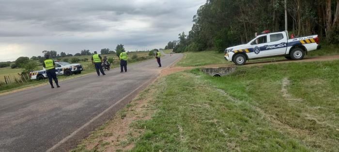 Control diurno de la BDSG por Avenida Valeriano Magri por cazadores Control diurno de la BDSG por Avenida Valeriano Magri por cazadores