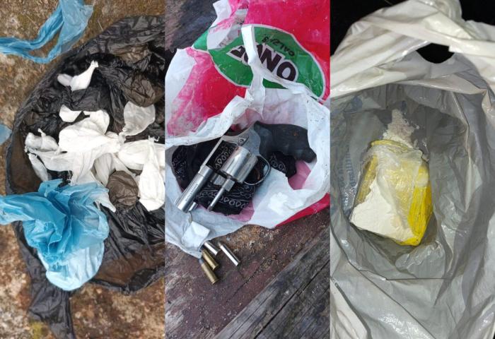 La Policía de San José incautó cocaína, marihuana, armas, dinero y otros efectos en allanamientos 