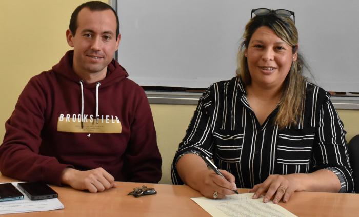 Funcionaria policial de Colonia alcanza el sueño de la casa propia 
