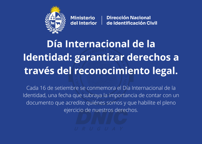 Dia internacional de la identidad