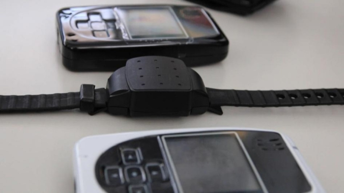 Imagen de un dispositivo de monitoreo electrónico Imagen de un dispositivo de monitoreo electrónico