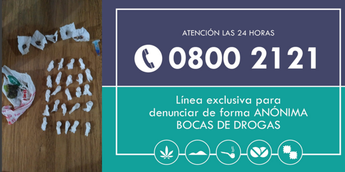 Envoltorios con sustancia pasta base.