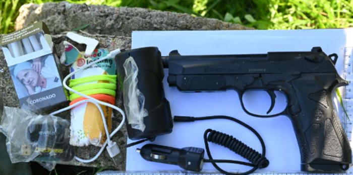 Efectos incautados en allanamiento por la Policía de San José
