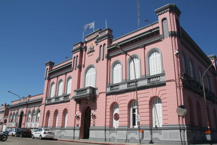 Fachada de la Jefatura de Maldonado