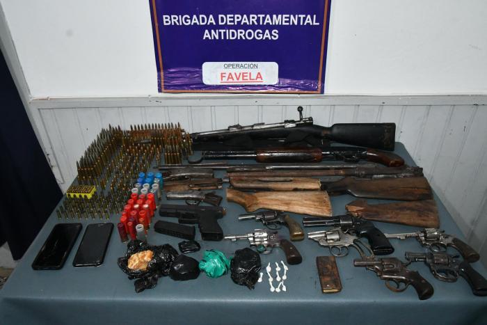 Incautación de Operación "Favela" Incautación de Operación "Favela"