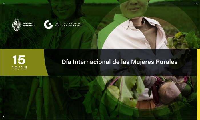 Hero 15 de octubre Día Internacional de las Mujeres Rurales Hero con foto que muestra a dos mujeres rurales