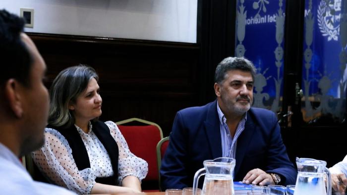 Reunión Comando DNIC con autoridades del MI