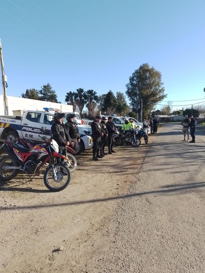 Personal afectado al operativo de Ciudad del Plata