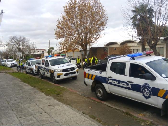 Operativo Impacto VII en la ciudad de Libertad
