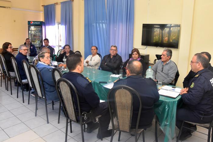Integrantes de Liga de Futbol Artigas y Comando Jefatura