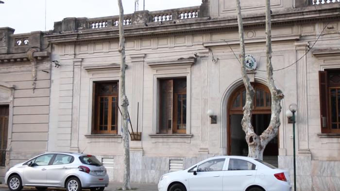 Fachada de Jefatura de Policía de Colonia