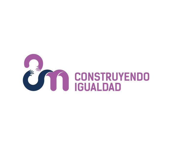 Logo 8M 2024 construyendo igualdad