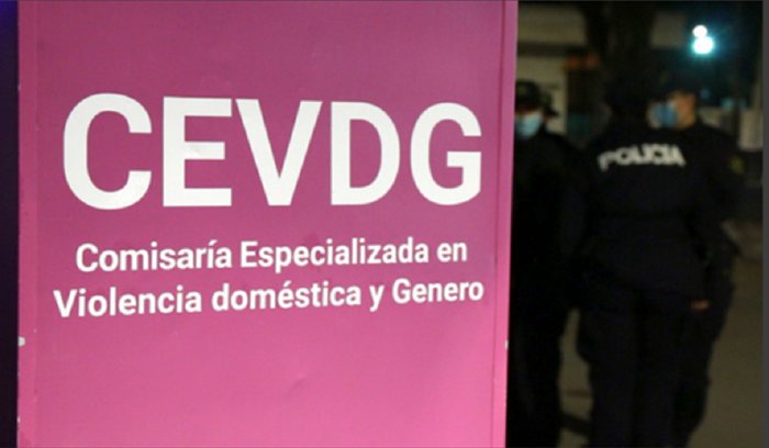 Logo de la Comisaría Especialziada en Violencia Doméstica y Género I. Logo de la Comisaría Especialziada en Violencia Doméstica y Género I.