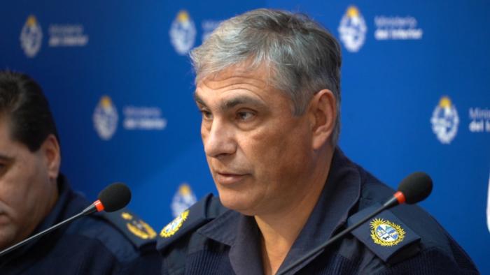 Foto del Jefe de Policía de MOntevideo
