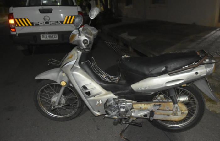 Moto hurtada, fue recuperada por Policías de URP Moto hurtada, fue recuperada por Policías de URP