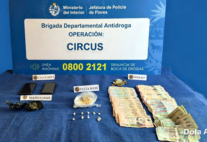 Mujer condenada por asociación para delinquir y tráfico de drogas Operación "Circus"