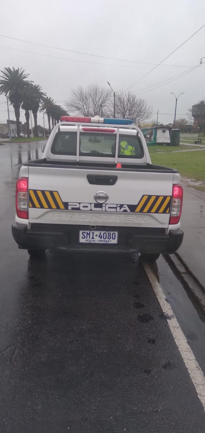 Siniestro grave de motociclista con equino