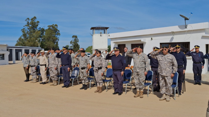Autoridades Policiales en Aniversario de Regional Este de la DNGR