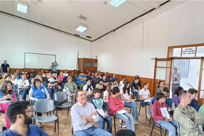 Participantes de la reunión.