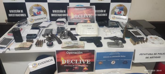 Operación Pernambuco y Declive Detalles de la incautación