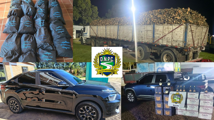 Imágenes de distintas incautaciones en el país Imágenes de distintas incautaciones en el país