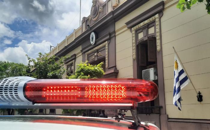 Barral movil policial