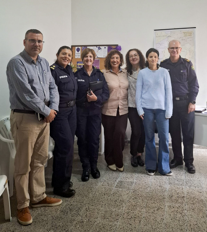 Reunión de trabajo interinstitucional en el marco del convenio por el 8M