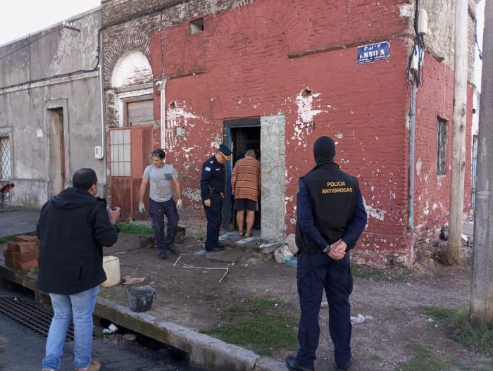 Boca de venta de drogas fue tapiada en San José de Mayo