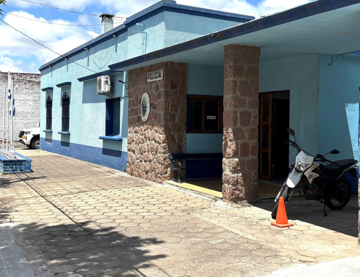 Fachada de seccional segunda de Fray Marcos