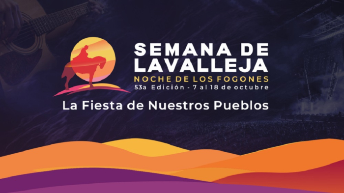 flyer de quincuajecima tercera semana de Lavalleja