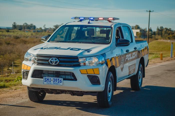 Patrullero de la Policía olimareña