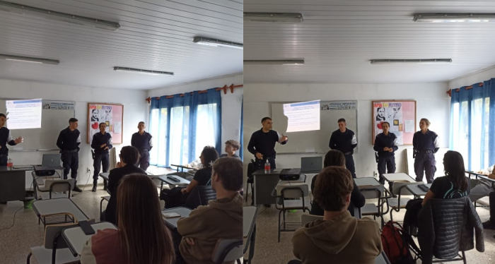 Participantes en el taller dictado por personal de PCOP