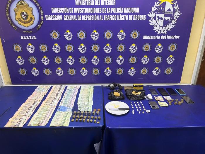 Total de objetos incautados. Total de objetos incautados.