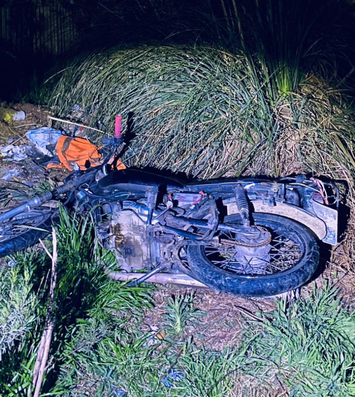 Moto de un repartidor recuperada en Ciudad del Plata